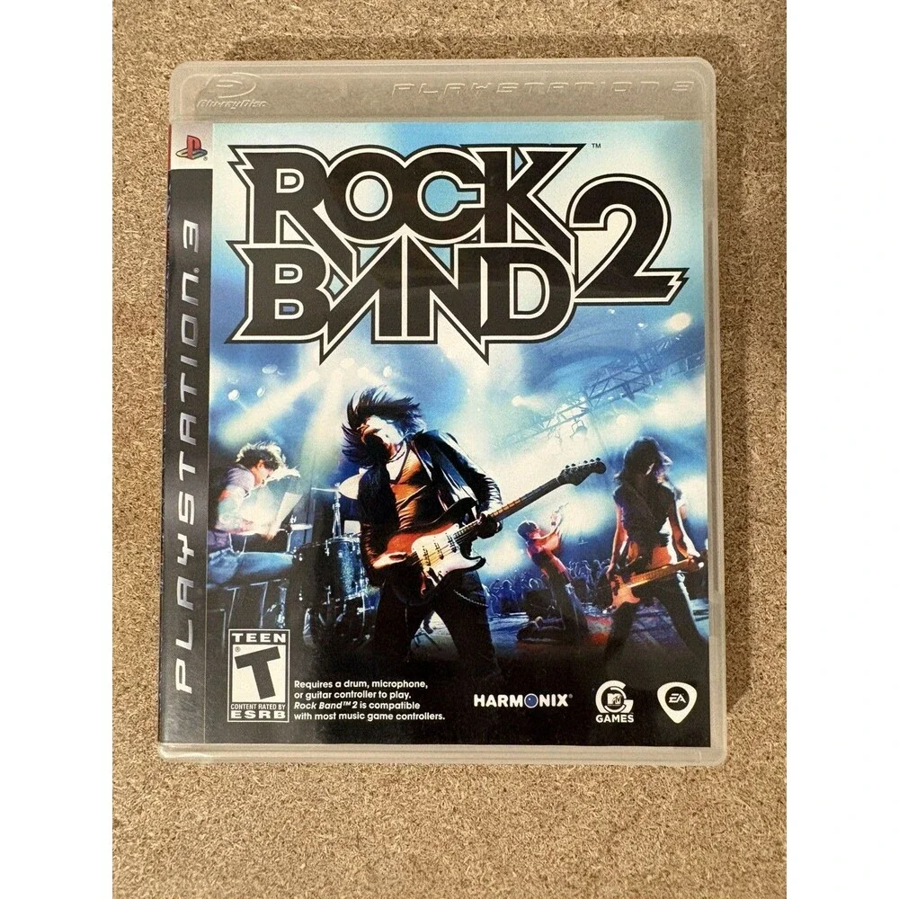 ROCK BAND 2 Game for Sony PlayStation 3 * PS3 * Case and Disc ONLY *
